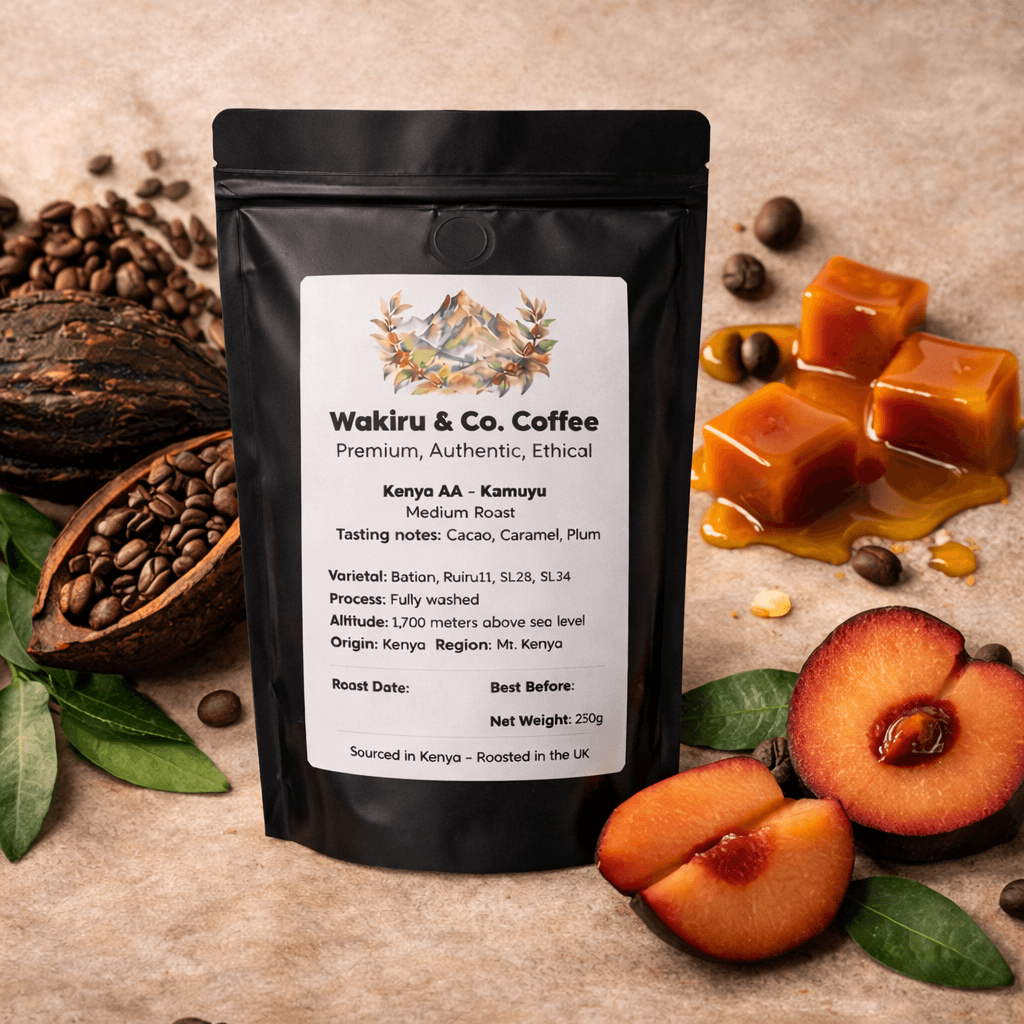 Kenya Kamuyu - AA   (Unground Beans)